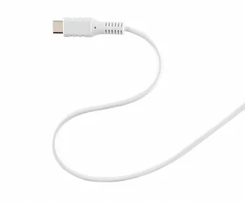 DINIC USB Typ C auf C Ladekabel, 2x USB Typ C Stecker, 60W, 3A, OD: 3.5mm, weiß, DINIC Box mit Euroloch, 1.5m